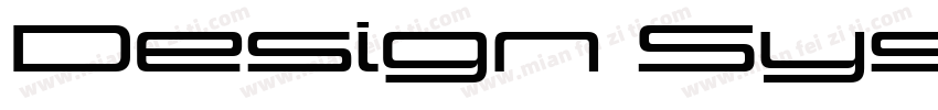 Design System F W05 700R字体转换